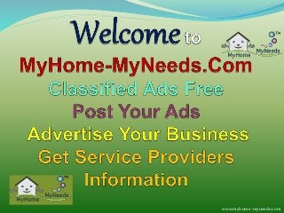 www.myhome-myneeds.com
 