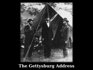 The Gettysburg Address 
