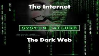Dark web/ dark net 