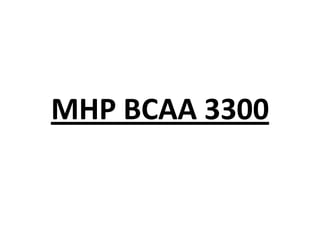 MHP BCAA 3300

 