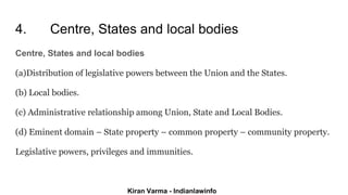 Local Body Law subject in upsc | PPTX