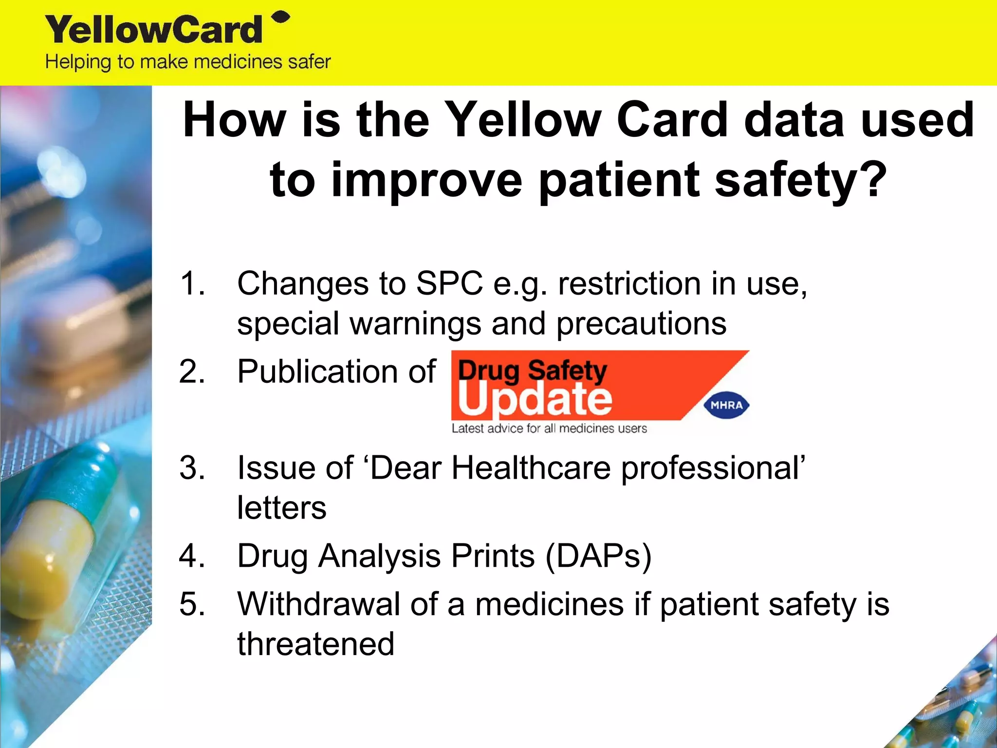 MHRA Yellow Card Scheme | PPT