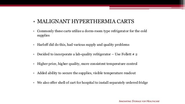 Malignant Hyperthermia Carts