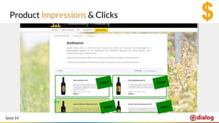 Seite 14
Product Impressions & Clicks
 