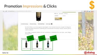 Seite 16
Promotion Impressions & Clicks
 