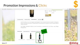 Seite 17
Promotion Impressions & Clicks
 