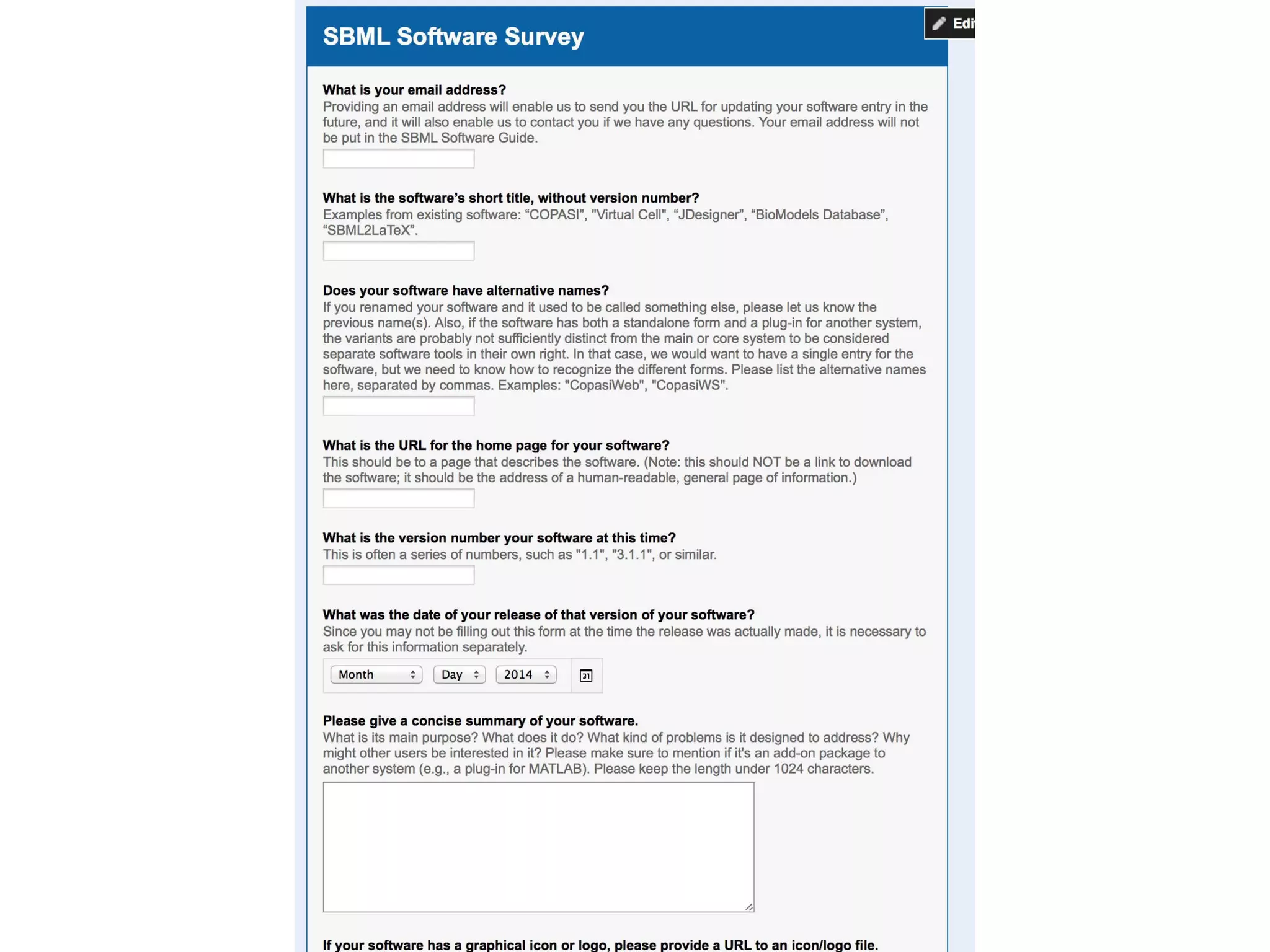 Some SBML-related resources at SBML.org