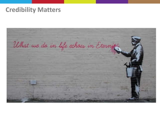 Credibility Matters

 