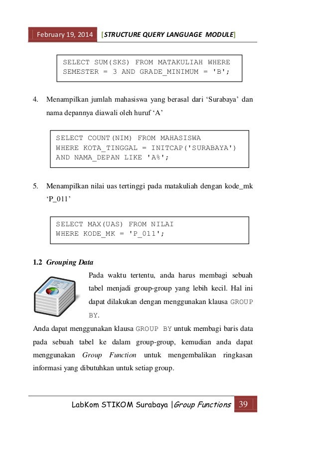 Mi 05 Praktikum Structured Query Language