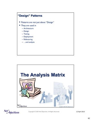 Design Patterns Explained: From Analysis through Implementation | PDF