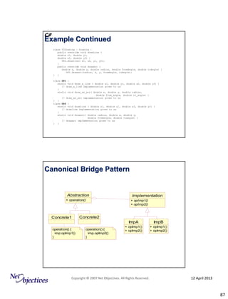 Design Patterns Explained: From Analysis through Implementation | PDF