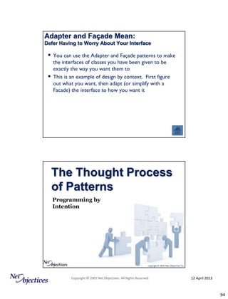 Design Patterns Explained: From Analysis through Implementation | PDF