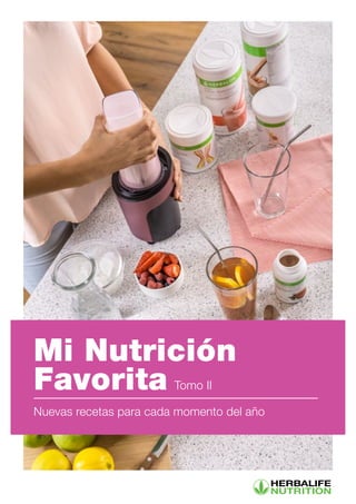 Libro de Recetas de Herbalife Nutrition
