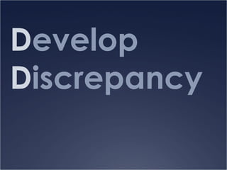 D evelop  D iscrepancy 