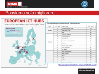 Possiamo solo migliorare…
http://europa.eu/rapid/press-release_IP-14-435_en.htm
 