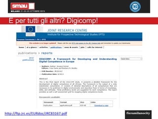 E per tutti gli altri? Digicomp!
http://ftp.jrc.es/EURdoc/JRC83167.pdf
 