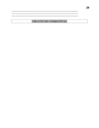 29




CIRCUITO DE COMBUSTÍVEL
 
