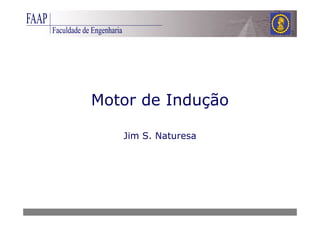 Motor de Indução

   Jim S. Naturesa
 
