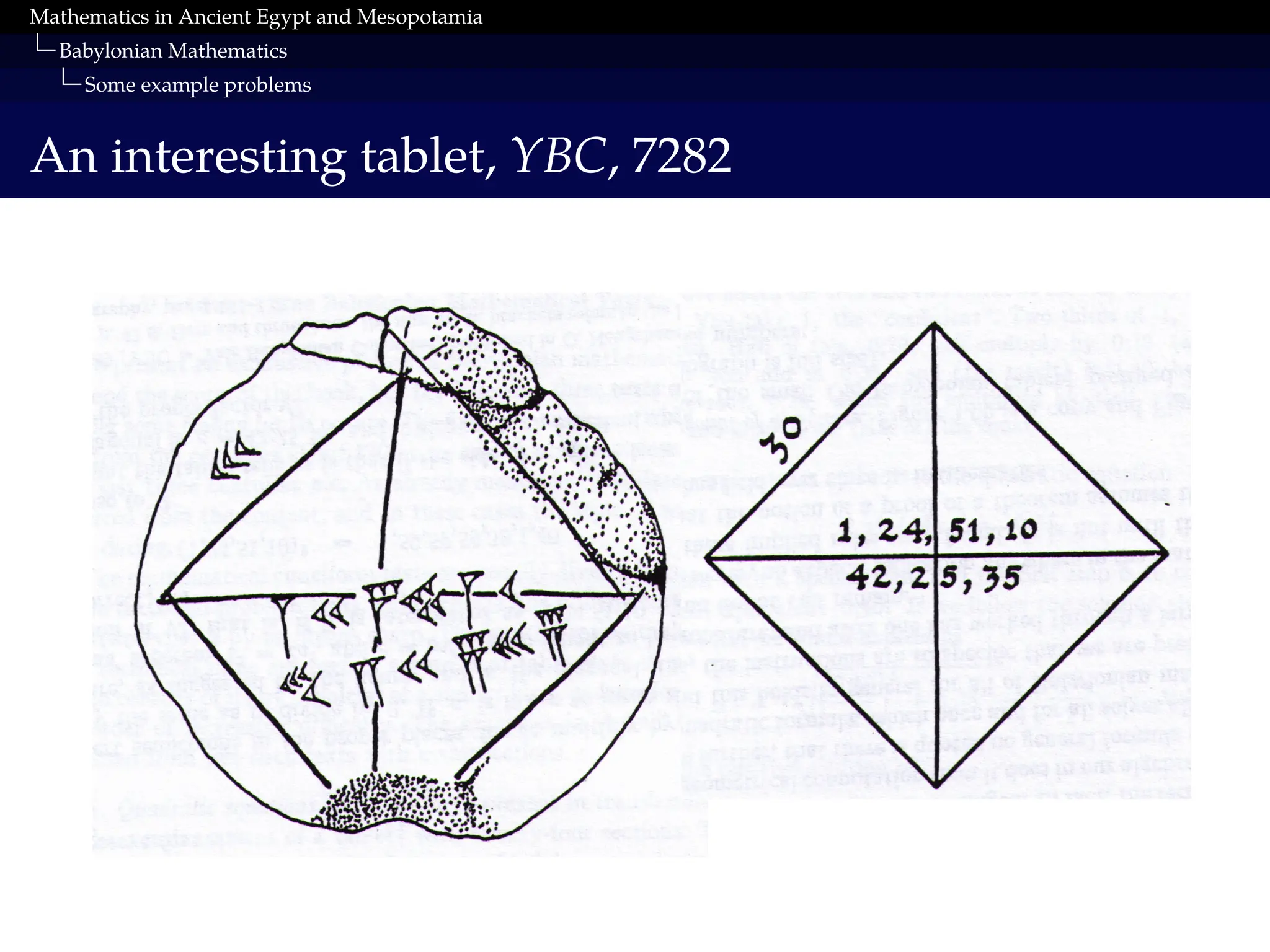 Babylonian Math Problem Examples Mathematics of Mesopotamia and Egypt.pdf