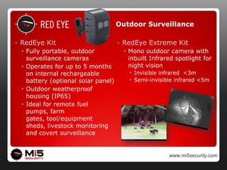 The next generation in surveillance cameras