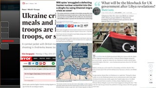  Penglibatan pada Perang Dunia pertama dalam plot yang kenali sebagai “Outbreak of War” pada tahun 1914.
 Penglibatan dalam plot menjatuhkan kerajaan USSR, dikenali sebagai “The Ambassador’s Plot” membunuh Rasputin. Agen MI6 yang bertanggungjawab dalam plot
ini adalah Sidney Reilly, dan siri ini difilemkan dalam tajuk “Ace of Spies – 1983”.
 “The Spy Scandal” merupakan plot rancangan MI6 dimana agen MI6 menyamar sebagai pegawai KGB, Colonel Vasili Mitrokhin untuk menyelamatkan beliau keluar
dari Moscow pada 1980.
 “The Jonny Case”, pada 1933 Johann (Jonny) de Graff, seorang komunis German dan agen Comintern, telah menghubungi Frank Foley, Ketua SIS Berlin Station. De
Graff telah menyalurkan maklumat berharga tentang percubaan Komunis untuk mensabotaj aktiviti persenjataan British di China dan Brazil.
 “For Destruction” merupakan satu siri perisikan SIS pada 1930 di German dimana agen SIS cuba untuk mensabotaj elektrik, komunikasi telefon, laluan keretapi,
pertanian dan juga makanan.
 Misi perisikan semasa kempen perang di Iraq.
 Misi perisikan semasa kempen perang di Afghanistan.
 Misi perisikan semasa memburu Osama Laden.
KONFLIK
KONFLIK
 