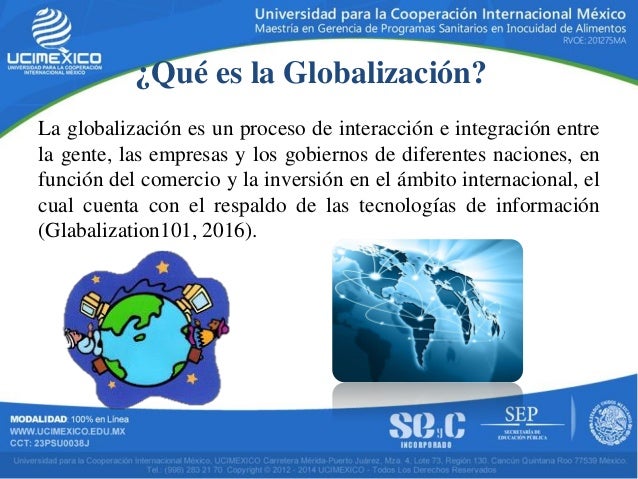 Globalización Situación en México ventajas y desventajas