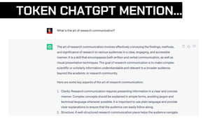 TOKEN CHATGPT MENTION…
 