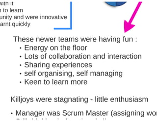 Scrumdiddlyumptious & the Killjoys - Mia Horrigan - AgileNZ 2017