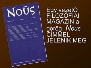 Ami alapjánértelmezed a világodat