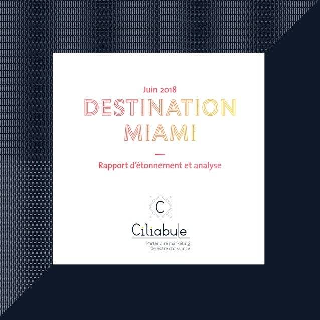 Rapport D Etonnement Miami Extrait