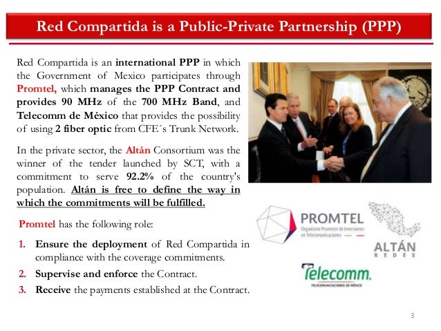 Promtel red compartida passive infrastructure Altan y promtel