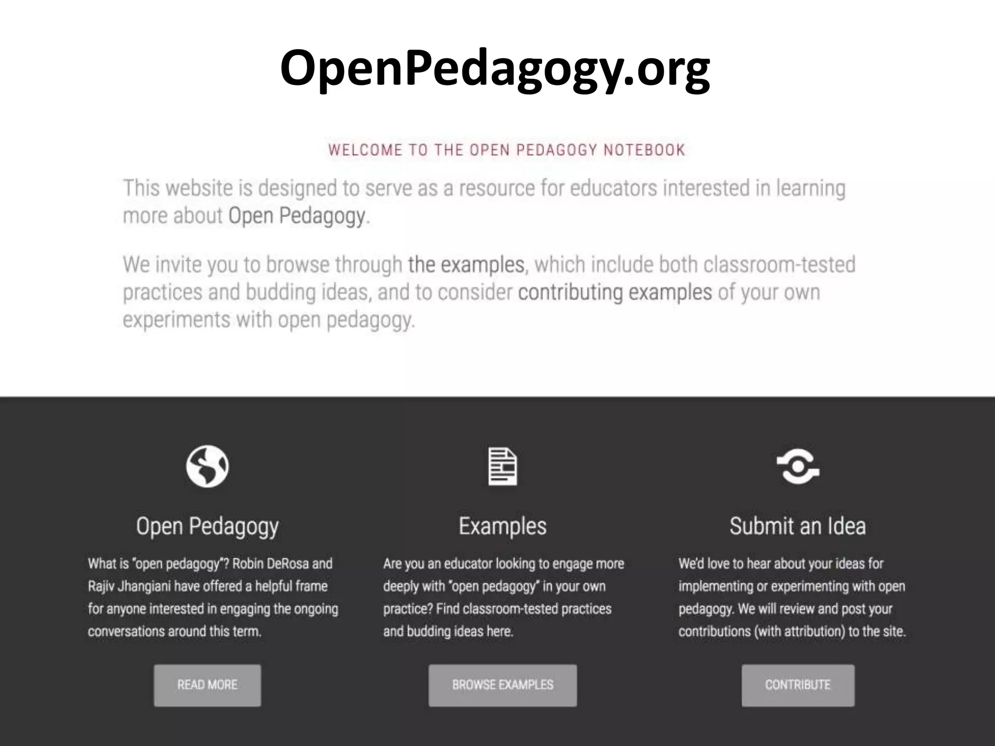 OpenPedagogy.org
 