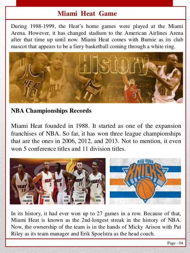 Miami Heat Playoff Tickets