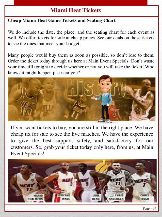 Miami Heat Playoff Tickets