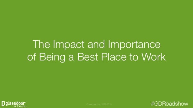 Best Places to Work Roadshow | Keynote Presentation
