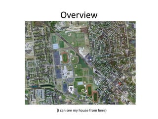 Overview(I can see my house from here)