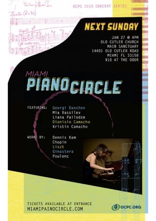 Miami piano circle
