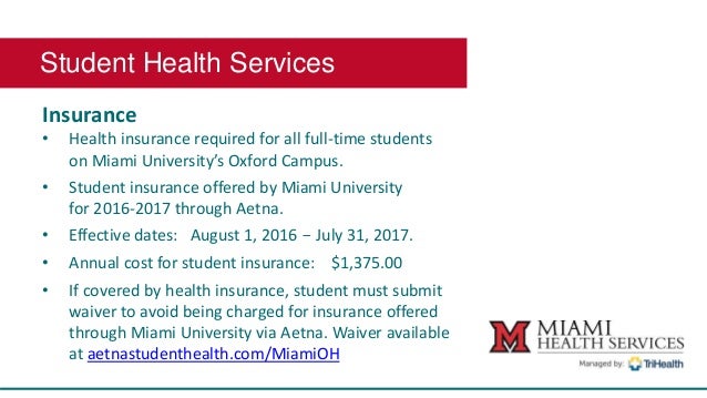 Student Health Services Breakout Session