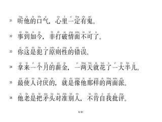 31
     Ŀһй?

32
     µ񣬷Ǵ治?

33
     ǷԭԵĴ?

34
     һµнһͻһ?

35
     ʹģ?

36
     ǰìͷ׼ˣ?
               6/61
 
