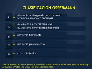Miastenia gravis | PPTX