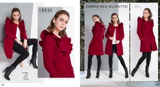 ABRIGO NEW SILHOUTTE
P A R A C O M P L E M E N T A R U N E S T I L O Q U E D E S L U M B R A
REDL O O K T R I U N F A L
# N E W I N
A B R I G O D E PA Ñ O
E X C L U S I V E P R O D U C T M I A S T O R E
Abrigo
Paño//
RojoVino
S,M,L,XL
Cod.78738
S/.229.90
4948
 