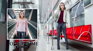 CODE FEMME
MUESTRA TU ESENCIA, TU FORTALEZA,
TU EMPODERAMIENTO, TU PASIÓN, TU FORMA Y
TU ESTILO
MUJER ELEGANTE
 
