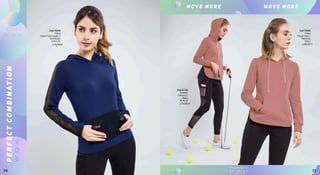 Pantalón
FullLycra//
Negro
28,30,32
Cod.43102
S/.54.90
T R A I N N I N G
0 1 0 2 0 3
M O V E M O R EM O V E M O R E
T R A I N N I N G
0 1 0 2 0 3
PERFECTCOMBINATION
WOMANS
Polera
FrenchTerry//
PaloRosa
S,M,L
Cod.70840
S/.89.90
Polera
FrenchTerryLicrado//
AzulOscuro
S,M,L,XL
Cod.70240
S/.54.90
7170
 