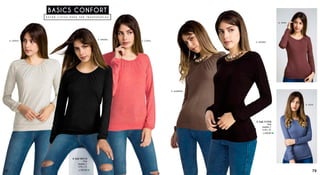 4. CREMA 4. CORAL
4. NEGRO
Polo
Heather//
S,M,L,XL
Cod.104115
S/.29.90
4.
BASICS CONFORT
E S T Á N L I S T A S P A R A S E R I N S E P A R A B L E S
5. MARRÓN
5. VINO
5. AZUL
Polo
Heather//
S,M,L,XL
Cod.111315
S/.29.90
5.
5. NEGRO
7978
 