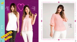 Blusa
Chalis y Encaje //
Rosa Pálido
S, M, L
Cod.173216
S/.69.90
Vestiblusa
Chalis Hindú //
Blanco
S, M, L
Cod.57788
S/.59.90
Blusa
GasaCrepé//
Melón
S,M,L
Cod.172616
S/.59.90
WHORUN WHORUN GIRLSTHEWORLD THEWORLD
WHORUN WHORUN GIRLSTHEWORLD THEWORLD
WHORUNWHORUNTHEWORLDTHEWORLD
WHORUNWHORUNTHEWORLDTHEWORLD
ENCAJE
ENCAJE
ENCAJE
QUEEN
OF
QUEEN
8786
 