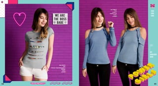 Polo
Viscosa / Gasa Estampada //
Melange
S, M, L
Cod.181015
S/.49.90
Polo
Jersey //
Celeste c/ Lila
S, M, L
Cod.180615
S/.34.90
cool
cool
cool
OFF
SHOULDER
BABE
*polo con cortes* 9594
 