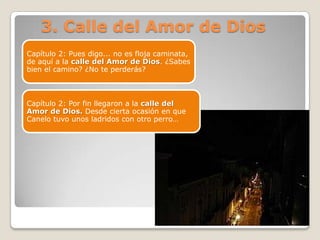 3. Calle del Amor de Dios