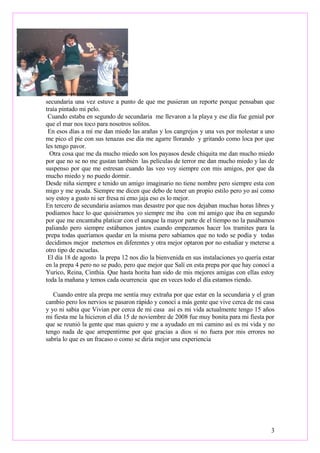 mi autobiografia