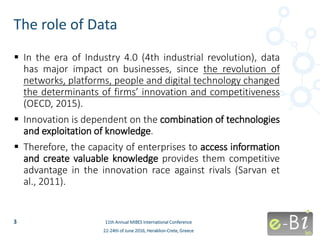 Big Data in Data-driven innovation: the impact in enterprises’ performance