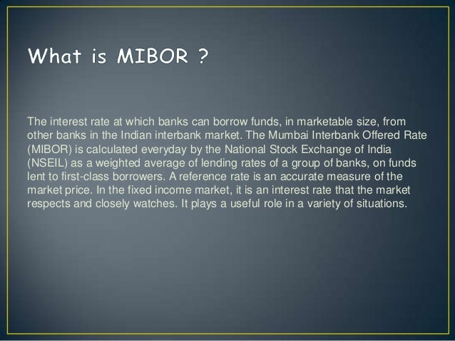 Mibor Rate Chart